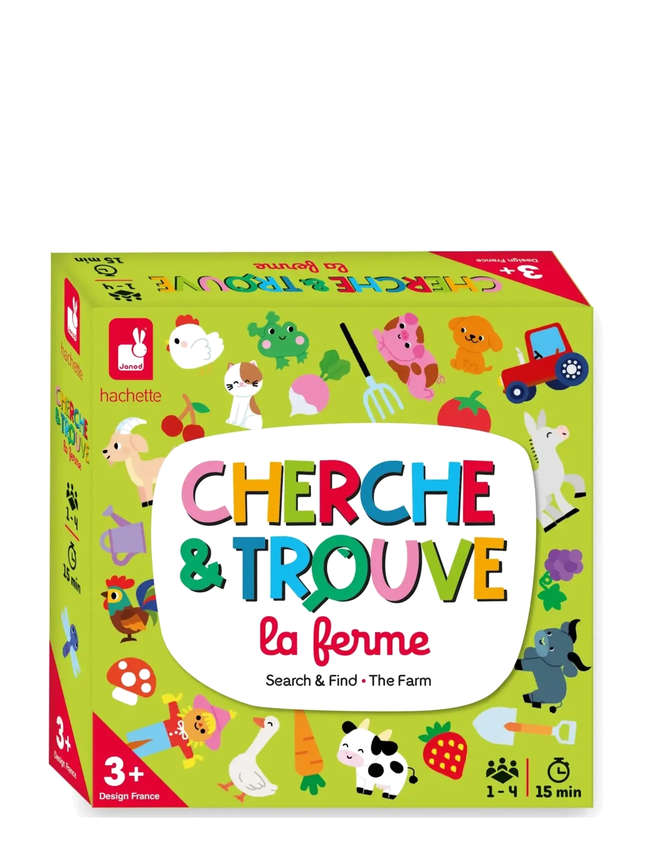 Janod Seek & Find - The Farm - Neuheiten - MULIT / green