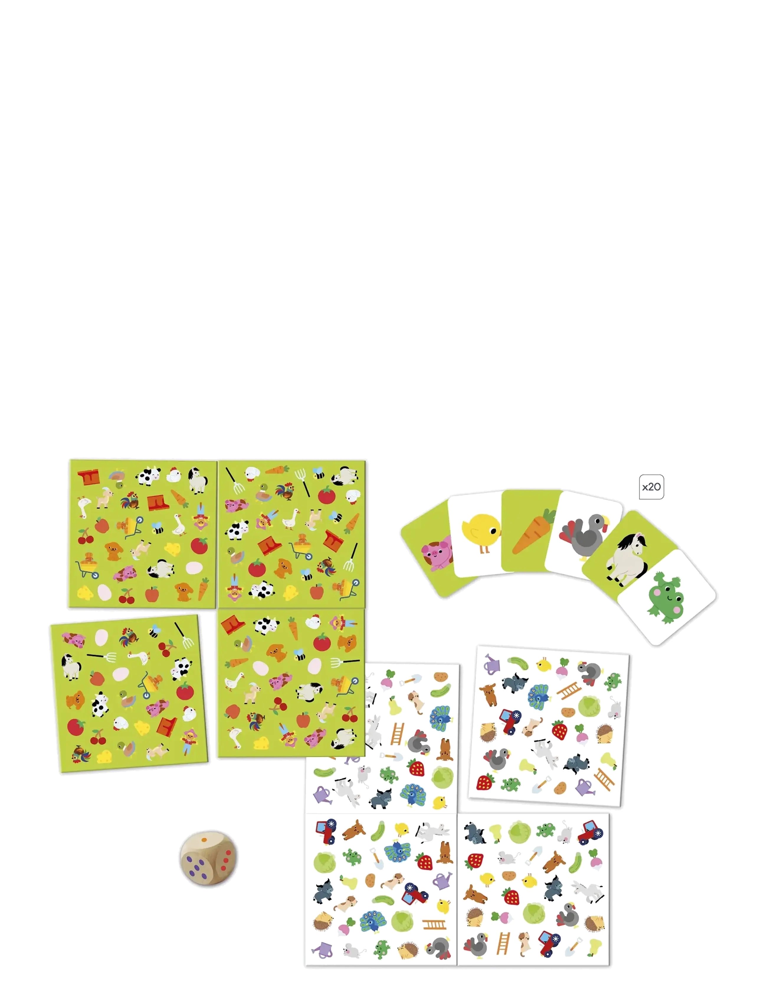Janod - Seek & Find - The Farm - pädagogische spiele - mulit - 2