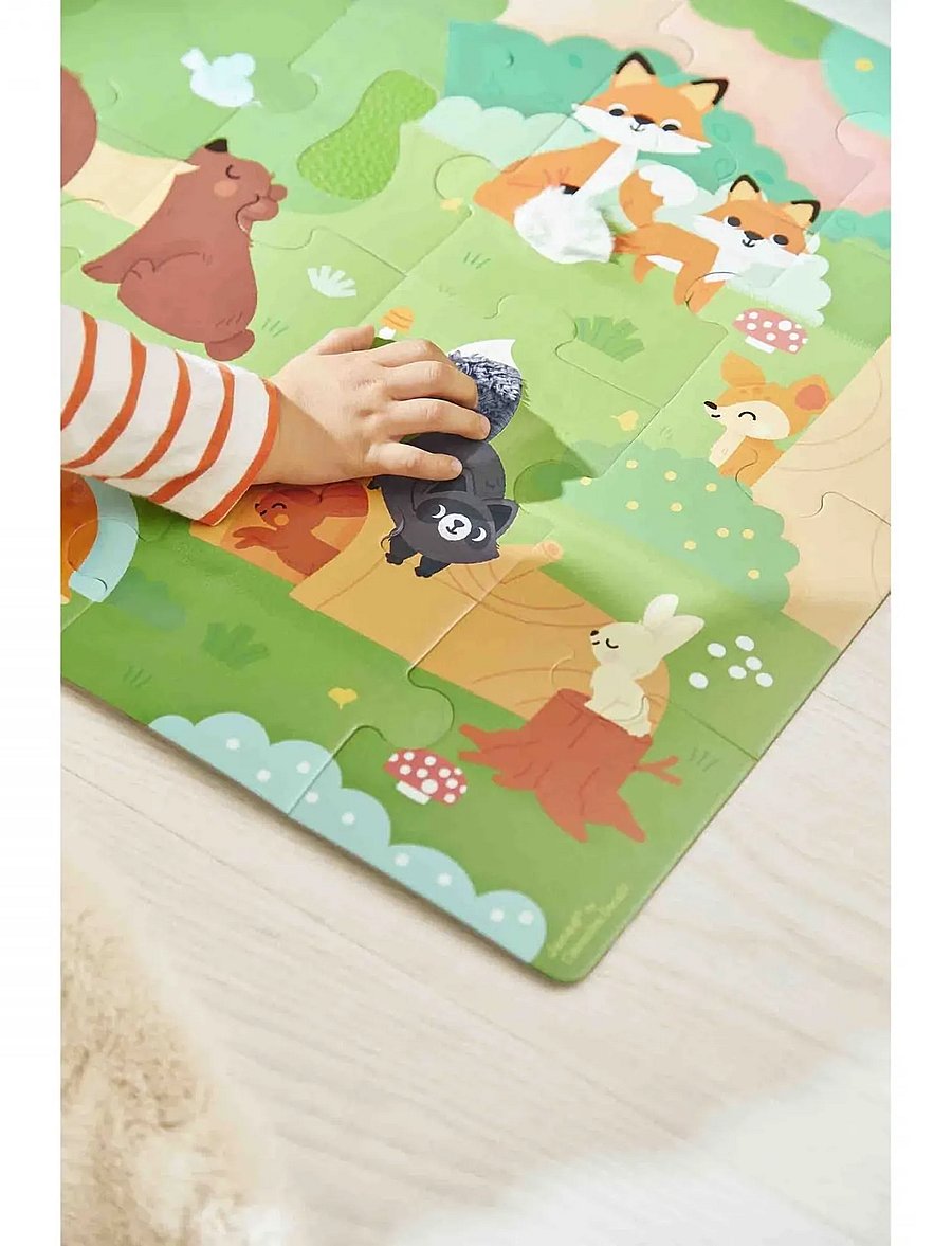 Janod - Janod - Forest Tactile Puzzle - pädagogische rätsel - multi - 0