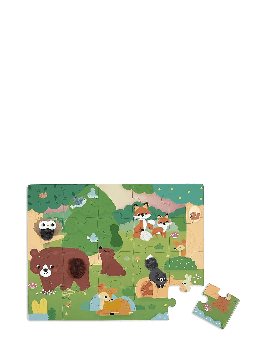 Janod - Janod - Forest Tactile Puzzle - pädagogische rätsel - multi - 3