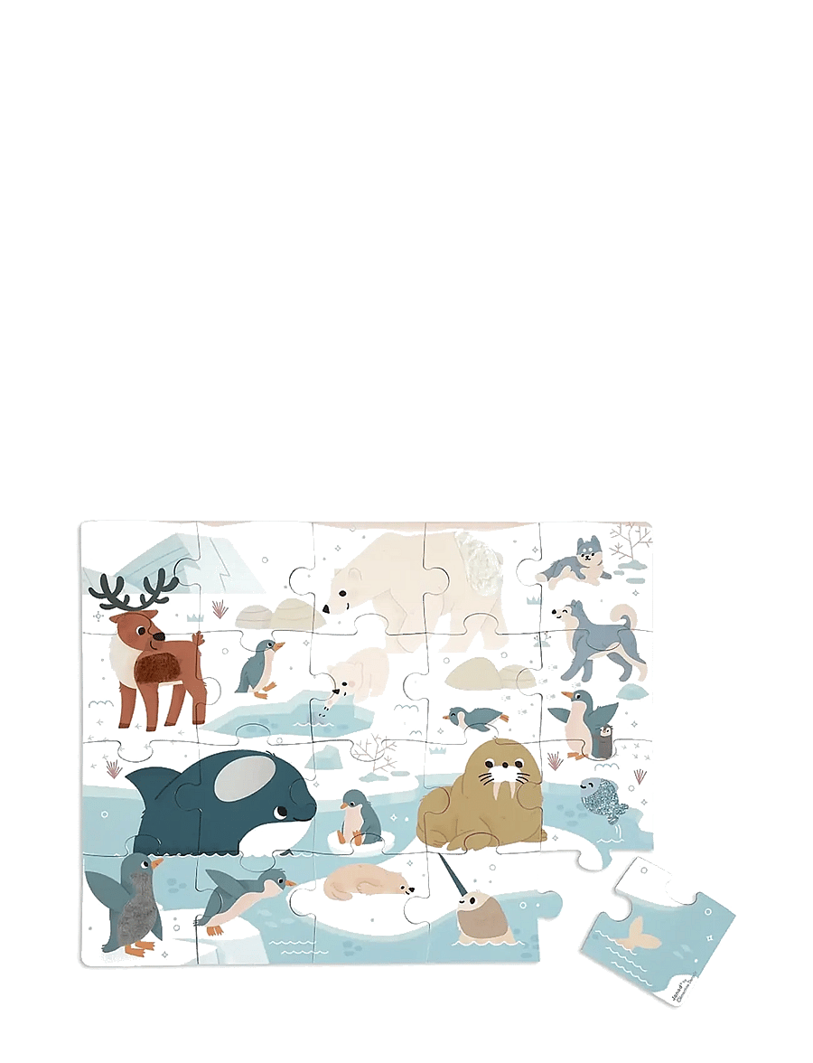 Janod - Janod - Polar Regions Tactile Puzzle - pädagogische rätsel - multi - 2