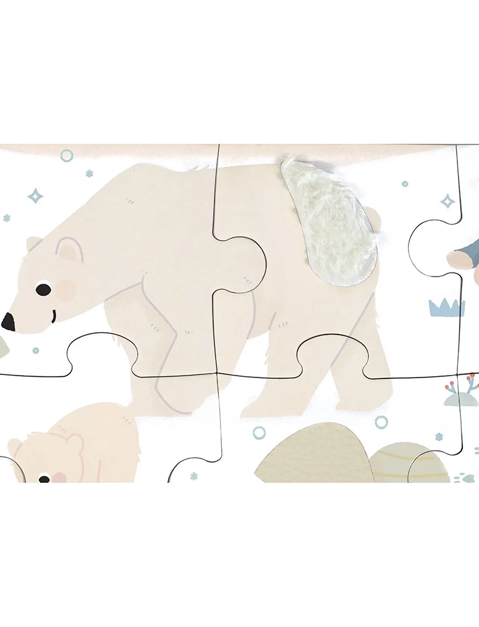 Janod - Janod - Polar Regions Tactile Puzzle - pädagogische rätsel - multi - 5