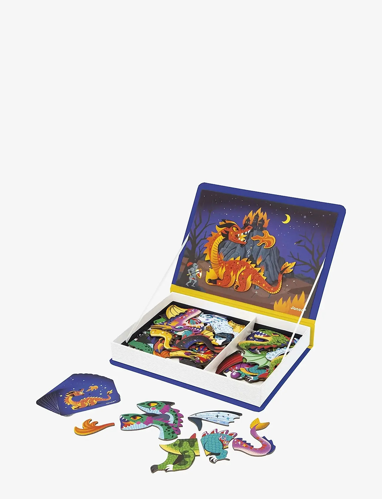 Janod - Magneti'Book Dragons - bastelset - mulit - 2