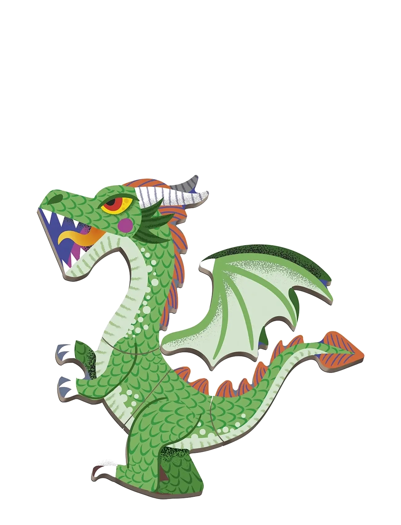 Janod - Magneti'Book Dragons - craft sets - mulit - 3