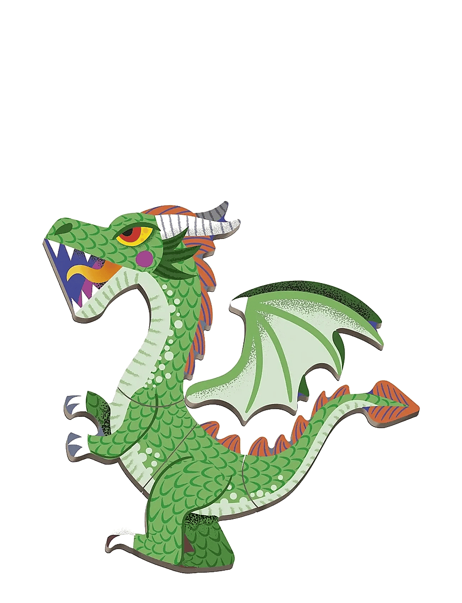 Janod - Magneti'Book Dragons - bastelset - mulit - 3
