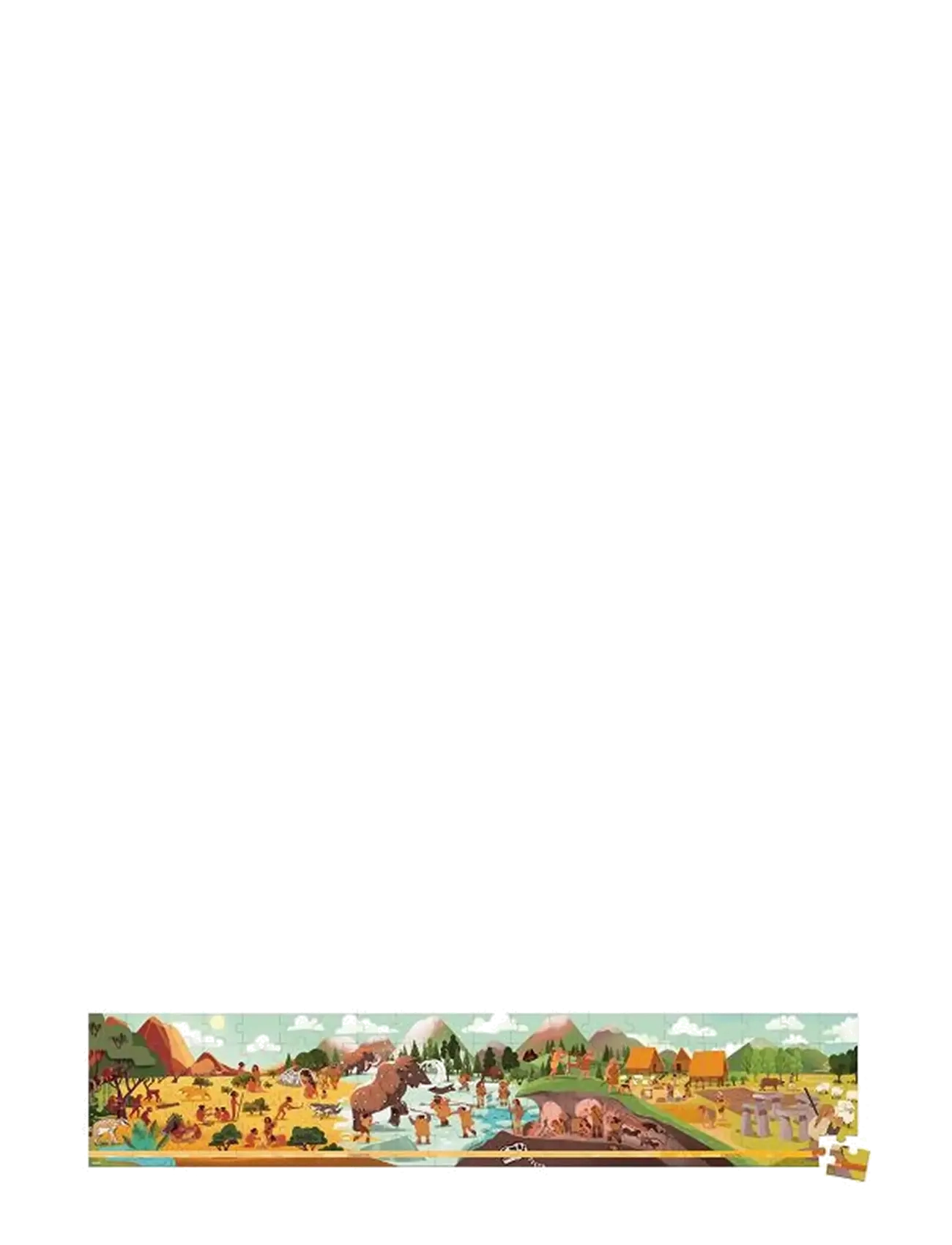 Janod - Janod - Prehistory Frieze Puzzle - 100 Pcs - pädagogische rätsel - multi - 2
