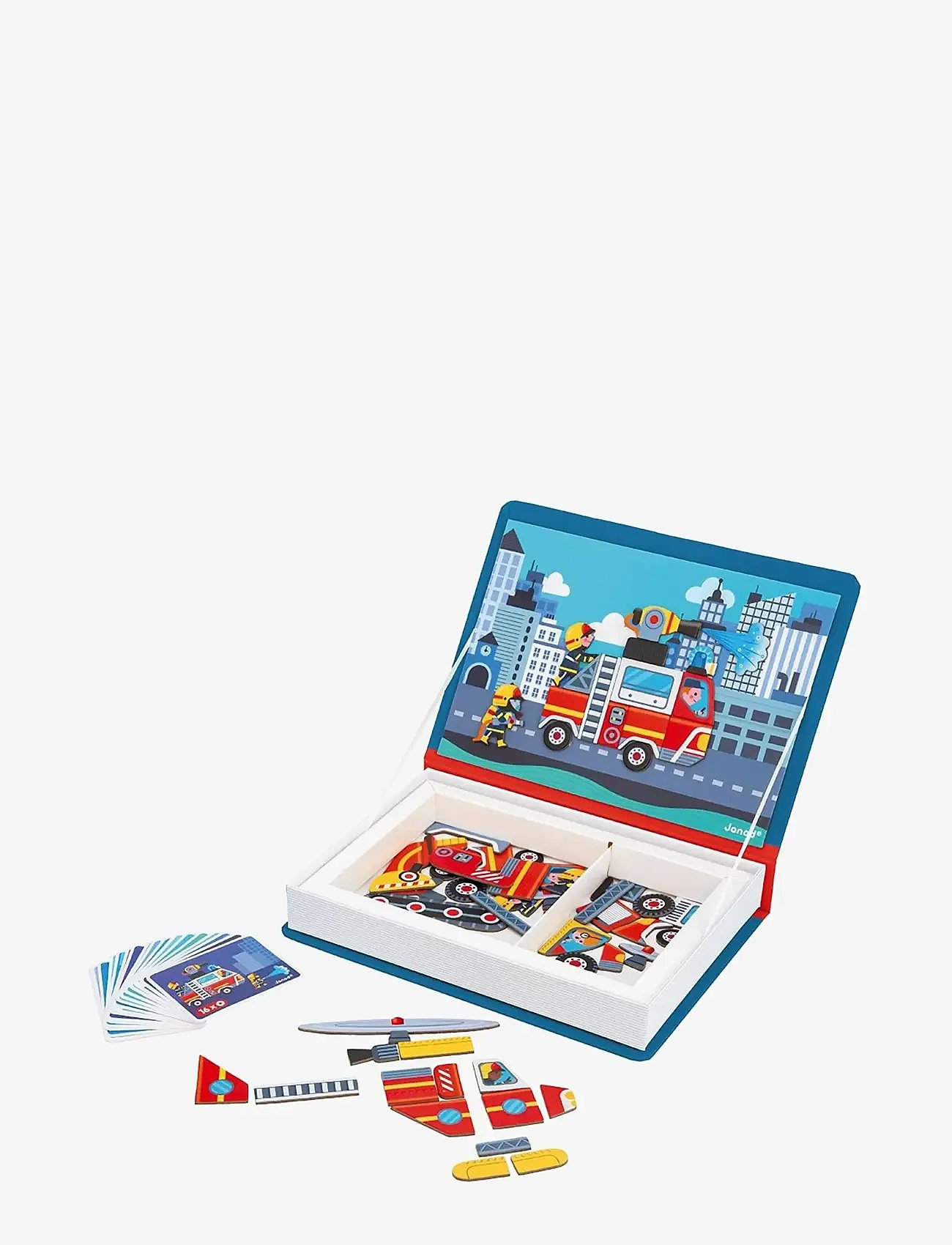 Janod - Magneti'Book - Firefighter - spiel-sets - mulit - 2
