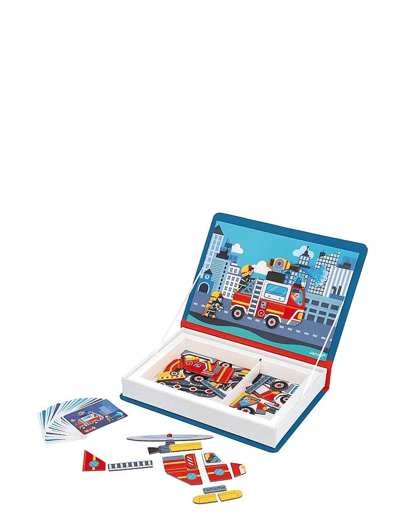 Janod - Magneti'Book - Firefighter - spiel-sets - mulit - 2