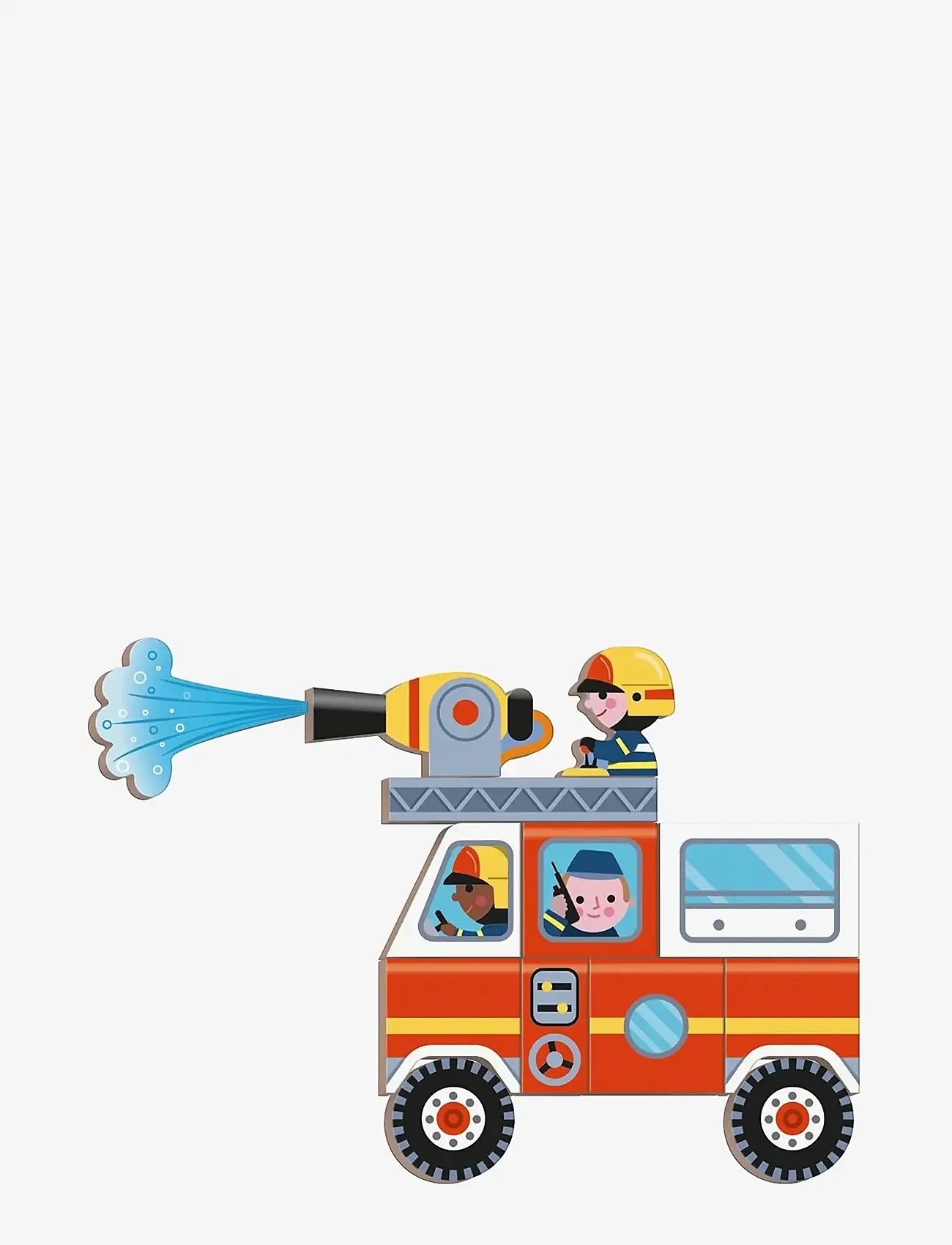 Janod - Magneti'Book - Firefighter - spiel-sets - mulit - 3