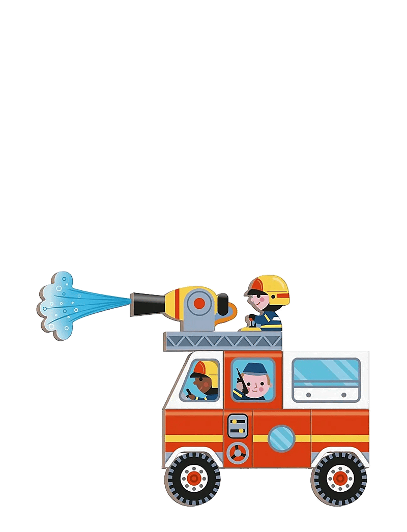 Janod - Magneti'Book - Firefighter - spiel-sets - mulit - 3