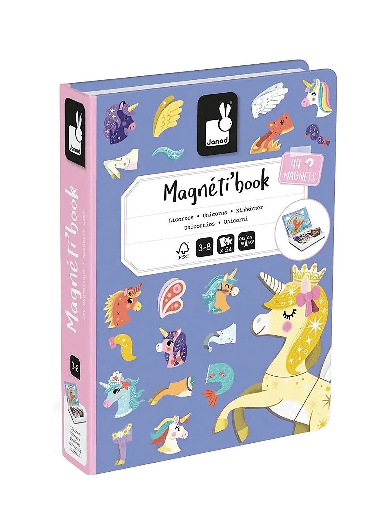 Janod - Magneti`book - Unicorn -
