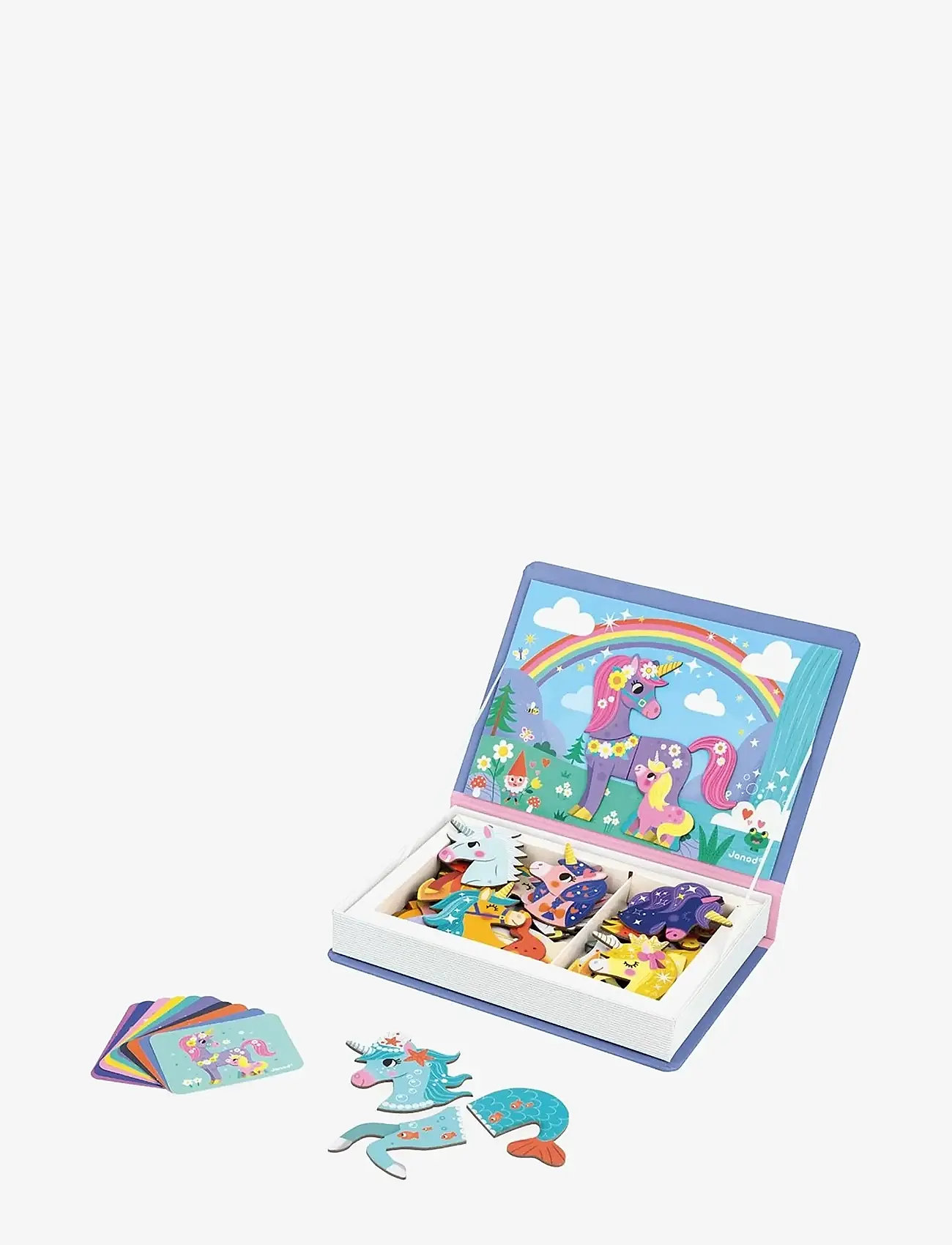 Janod - Magneti'Book - Unicorn - play sets - mulit - 2