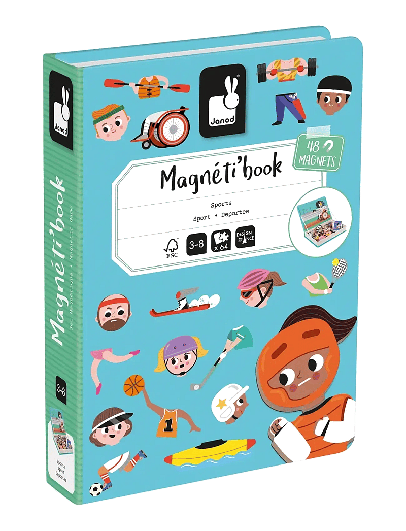 Janod - Magneti'Book - Sports - bastelset - mulit - 1