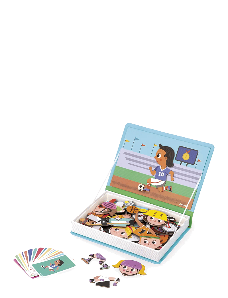 Janod - Magneti'Book - Sports - bastelset - mulit - 3