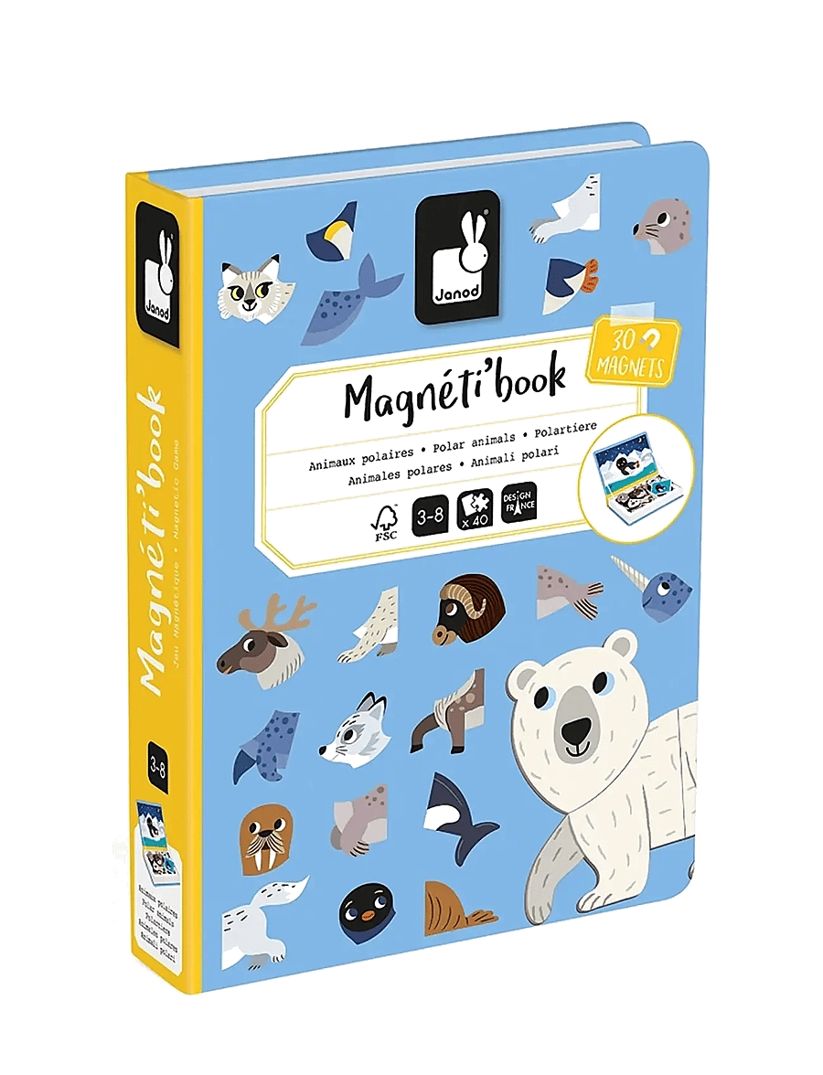 Janod - Magneti'Book Polar Animals - mulit - 1