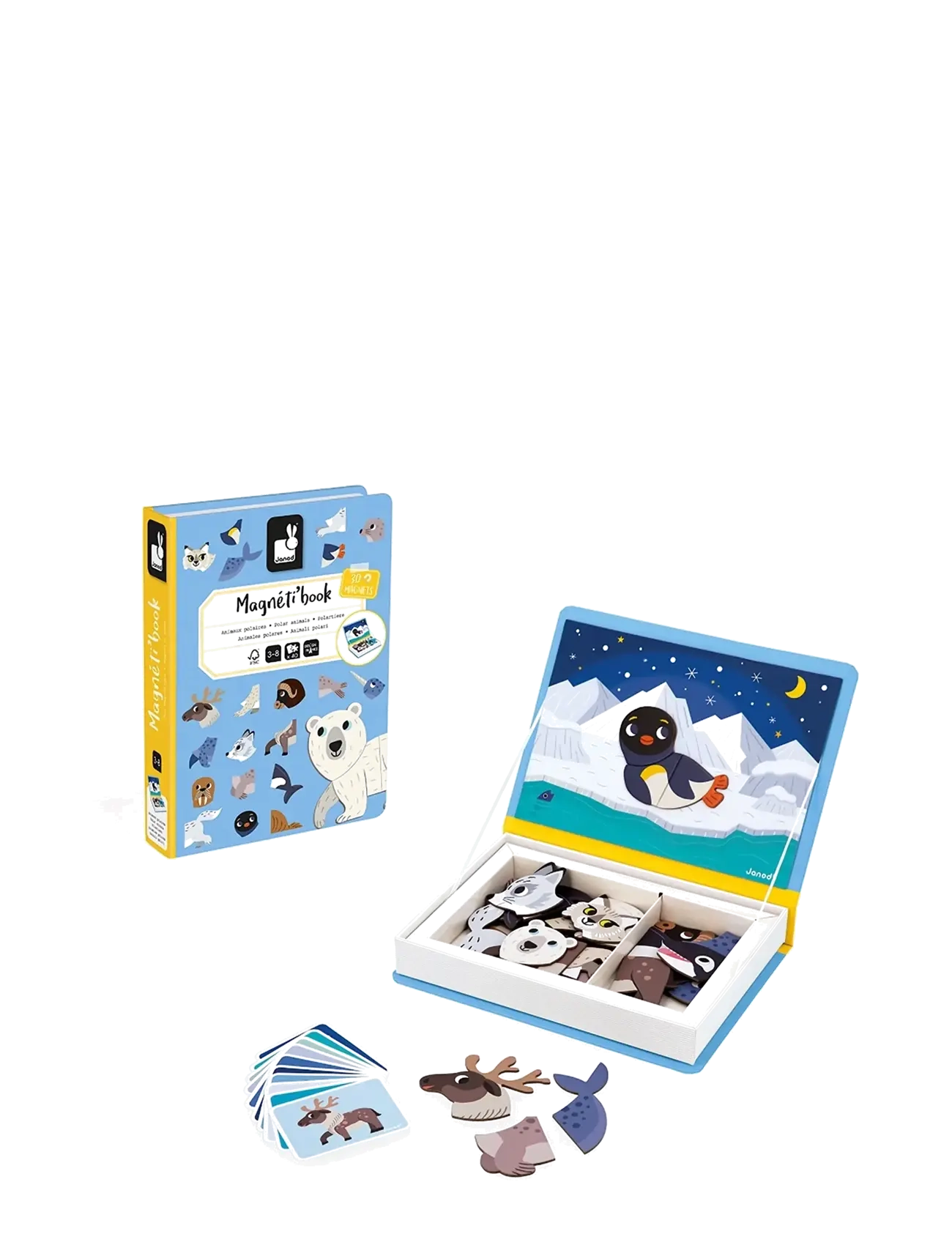 Janod - Magneti'Book Polar Animals - mulit - 5