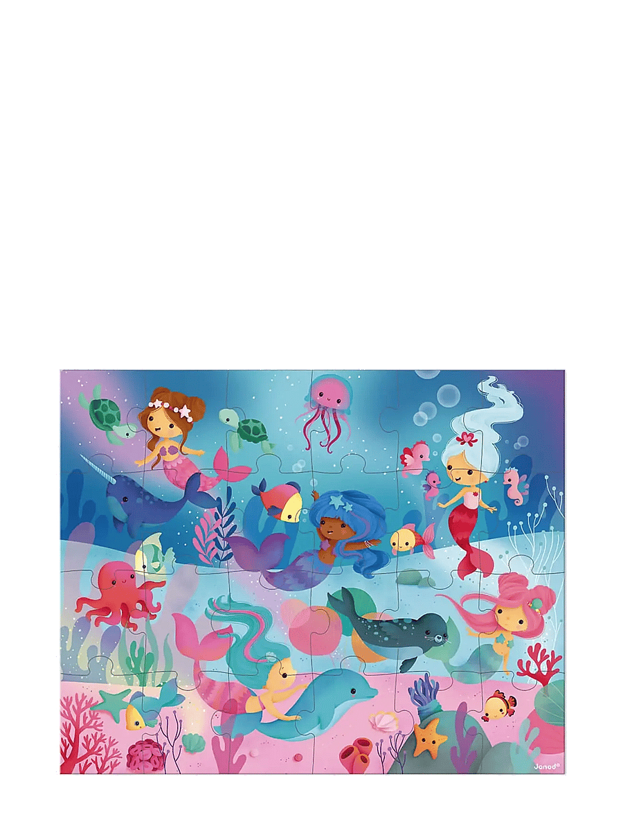 Janod - Janod - Puzzle Mermaids 24 Pcs - pädagogische rätsel - multi - 2