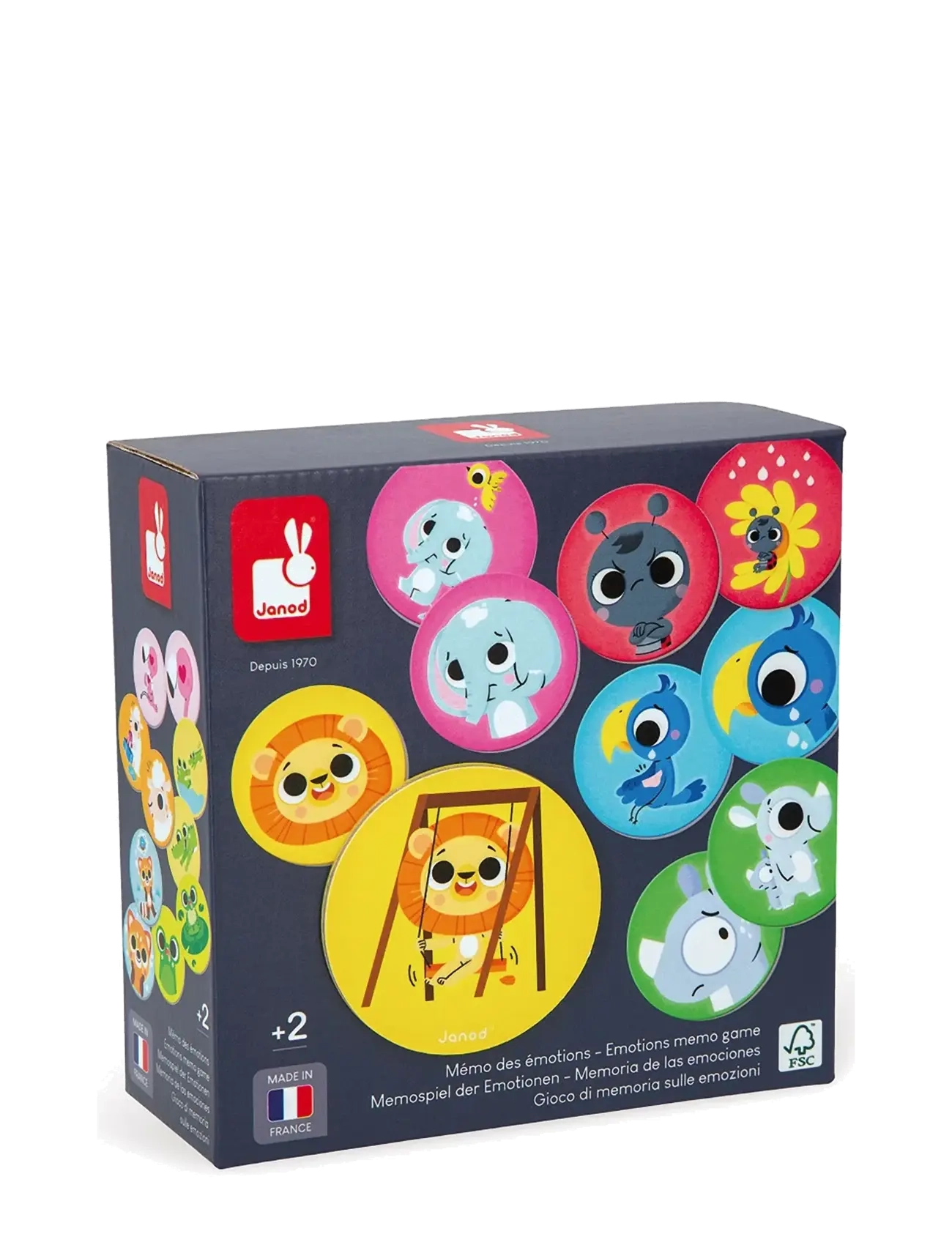 Janod Janod - Emotions Memo Game - Neuheiten - MULTI / multi