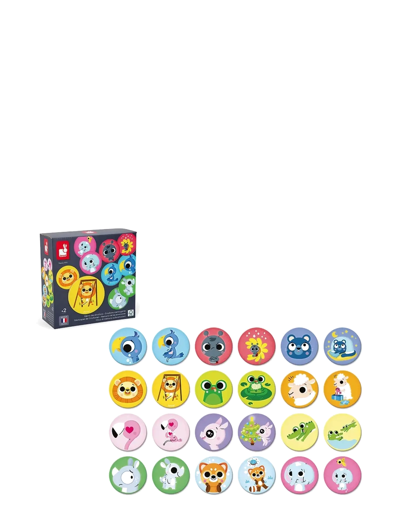 Janod - Janod - Emotions Memo Game - memo - multi - 1