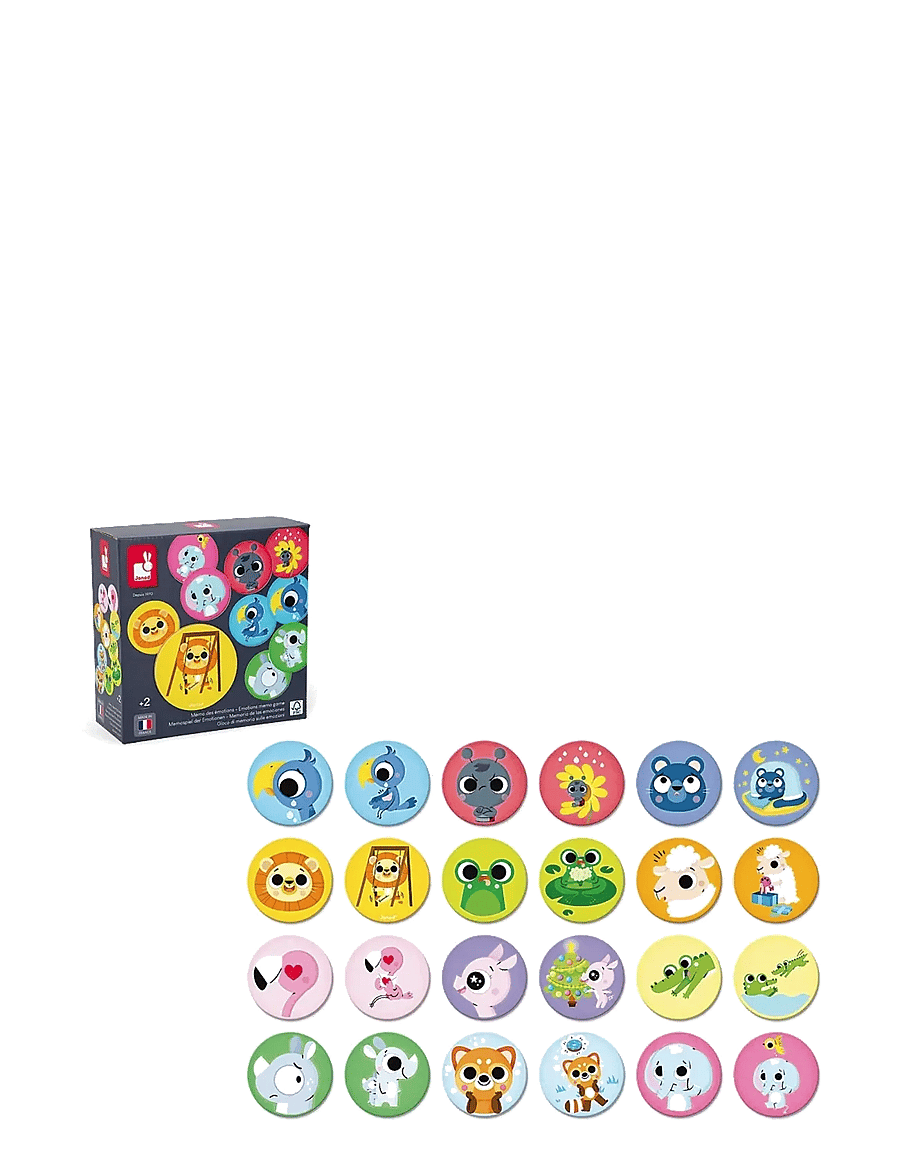 Janod - Janod - Emotions Memo Game - memo - multi - 1