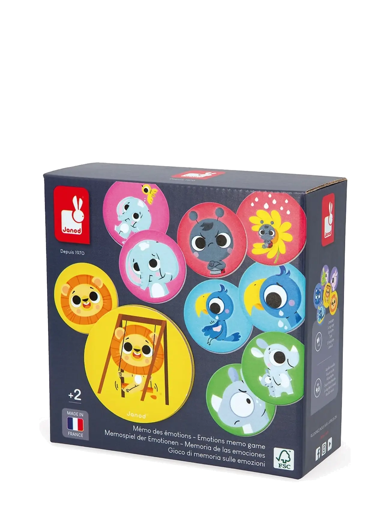 Janod - Janod - Emotions Memo Game - memo - multi - 2