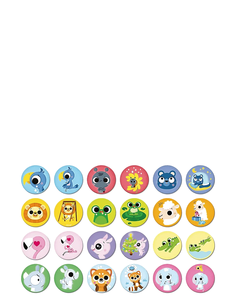Janod - Janod - Emotions Memo Game - atmintį lavinantys žaidimai - multi - 3