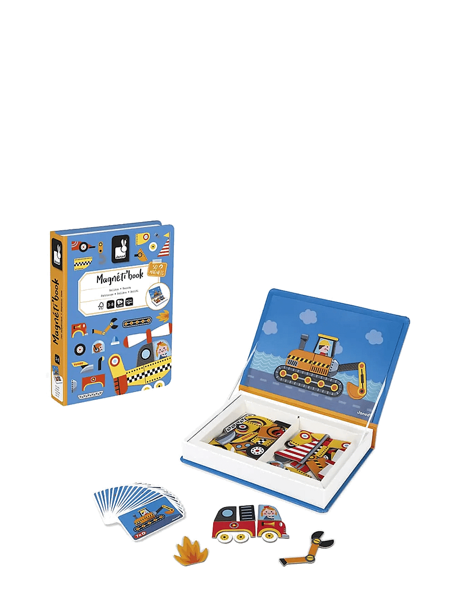 Janod - Janod - Magneti'Book - Racers - 50 magnets - multi - 2