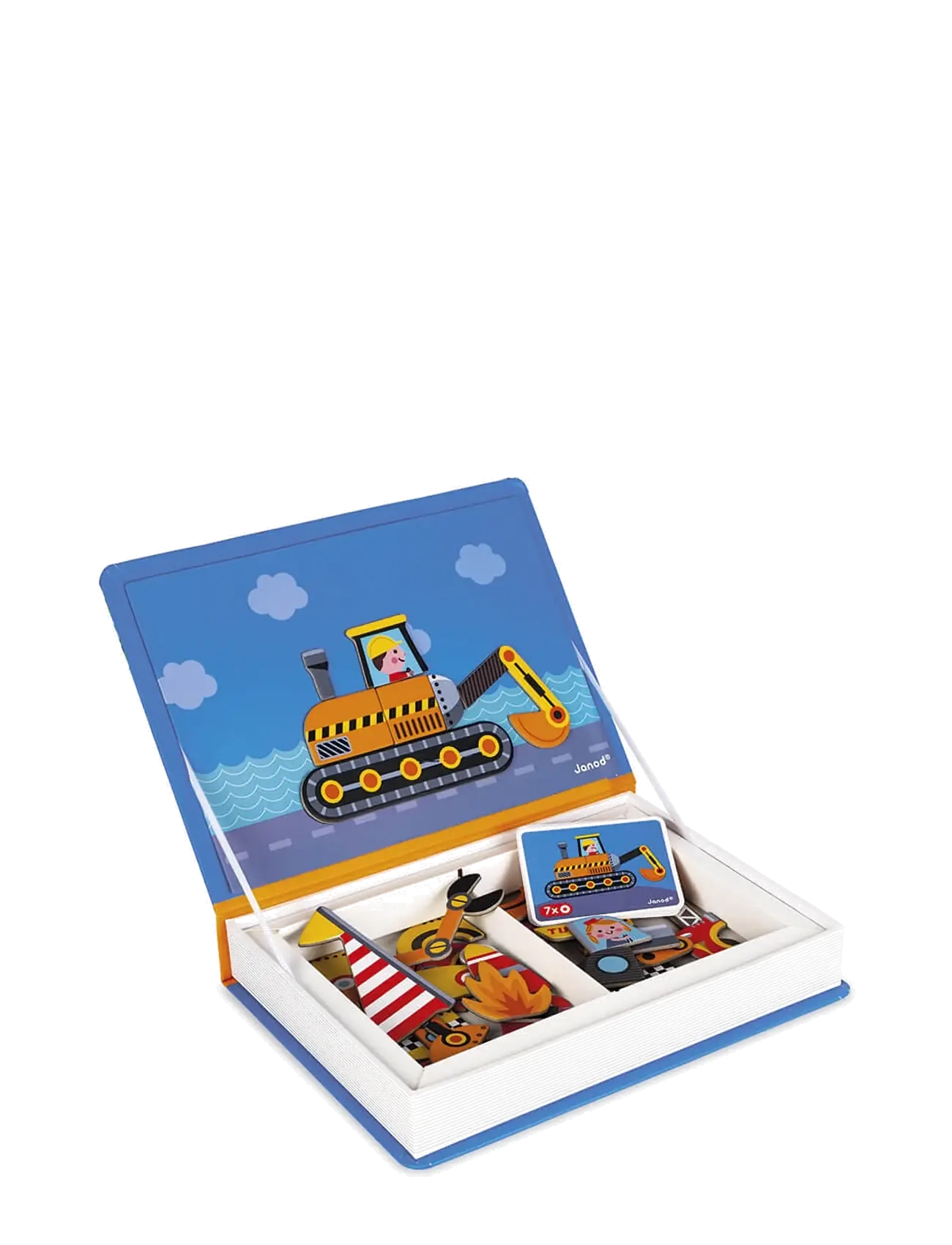 Janod - Janod - Magneti'Book - Racers - 50 magnets - multi - 3