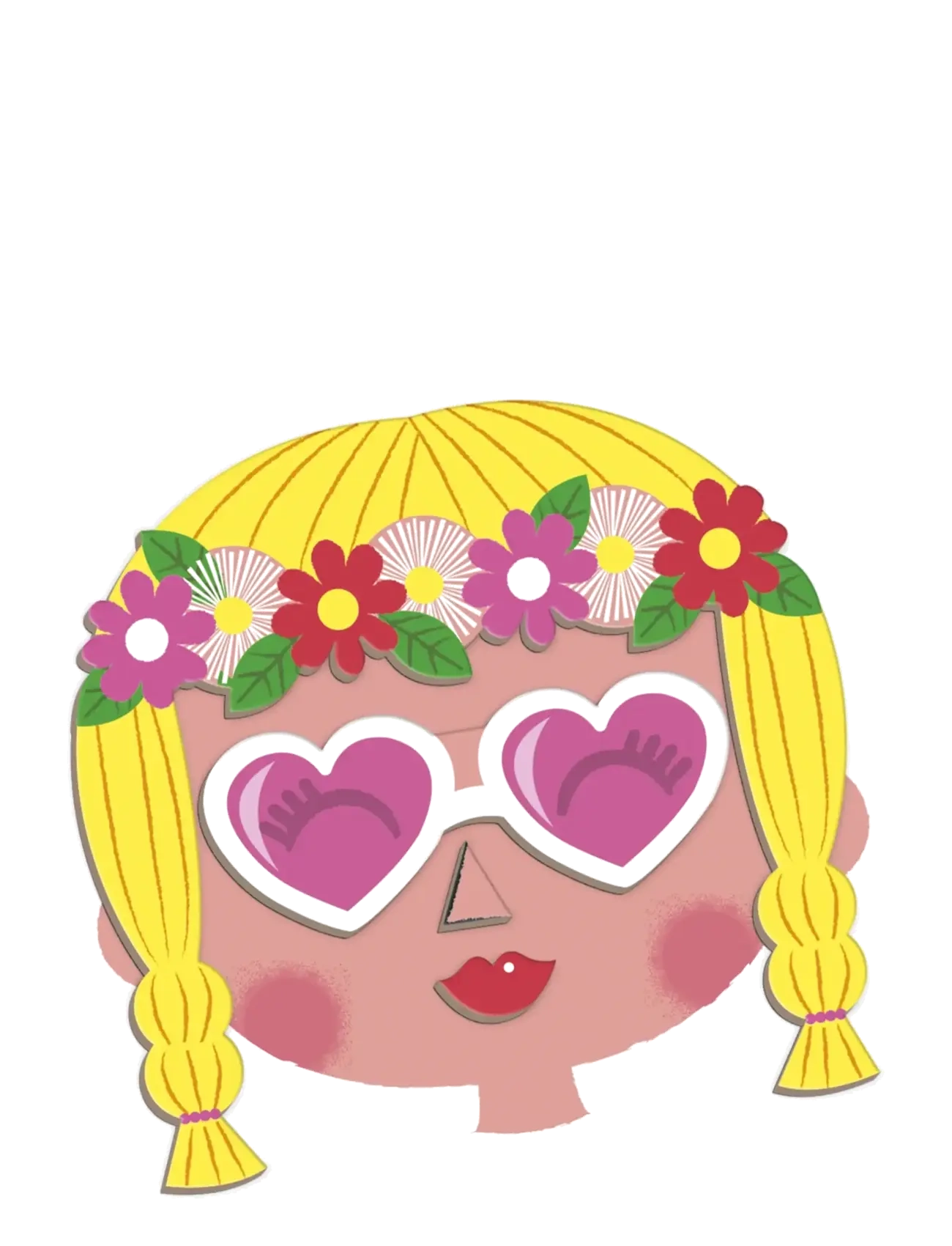 Janod - Magneti'Book - Girl's Crazy Faces - 55 magnets - spiel-sets - mulit - 4