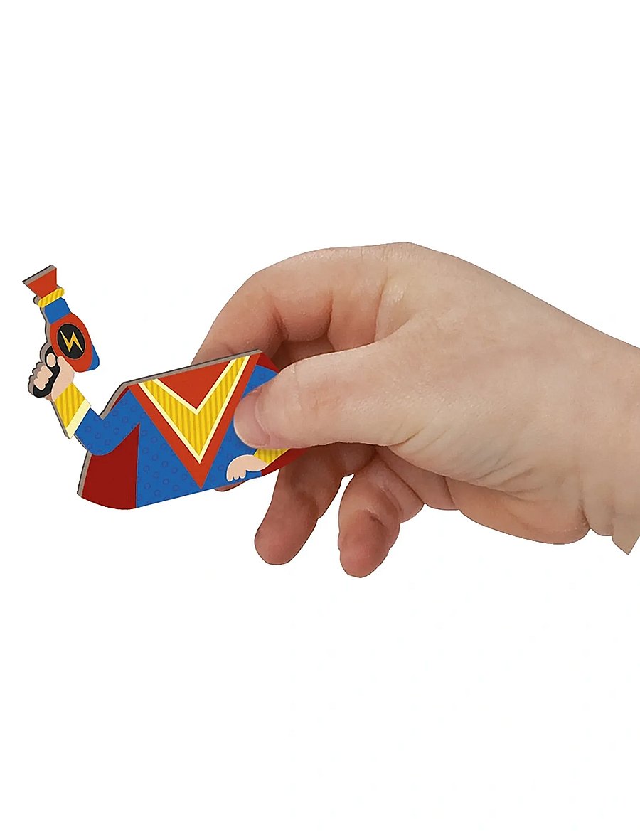 Janod - Magneti'Book - Boy's Costumes - 36 magnets - kreasæt - mulit - 0