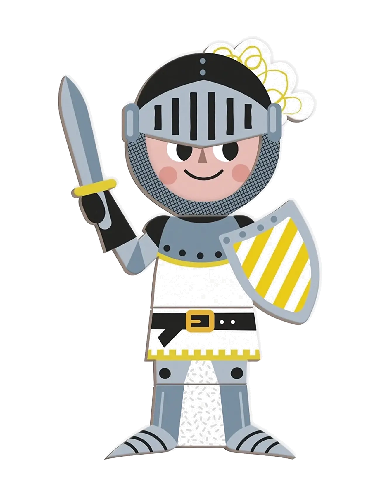 Janod - Magneti'Book - Boy's Costumes - 36 magnets - kreasæt - mulit - 3