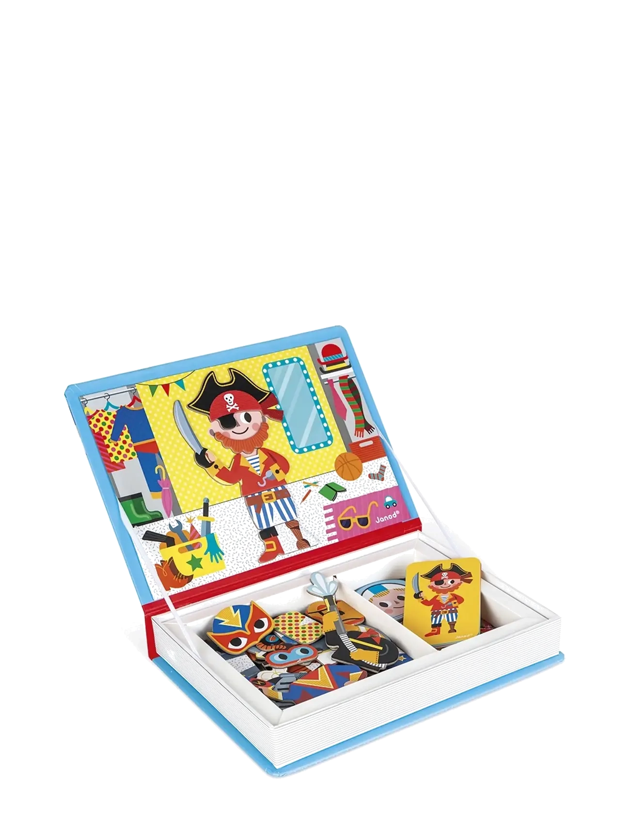 Janod - Magneti'Book - Boy's Costumes - 36 magnets - kreasæt - mulit - 4