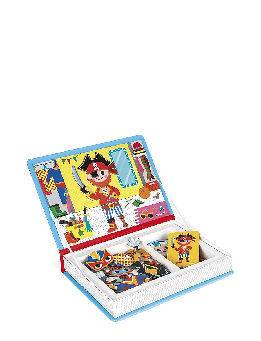 Janod - Magneti'Book - Boy's Costumes - 36 magnets - kreasæt - mulit - 4