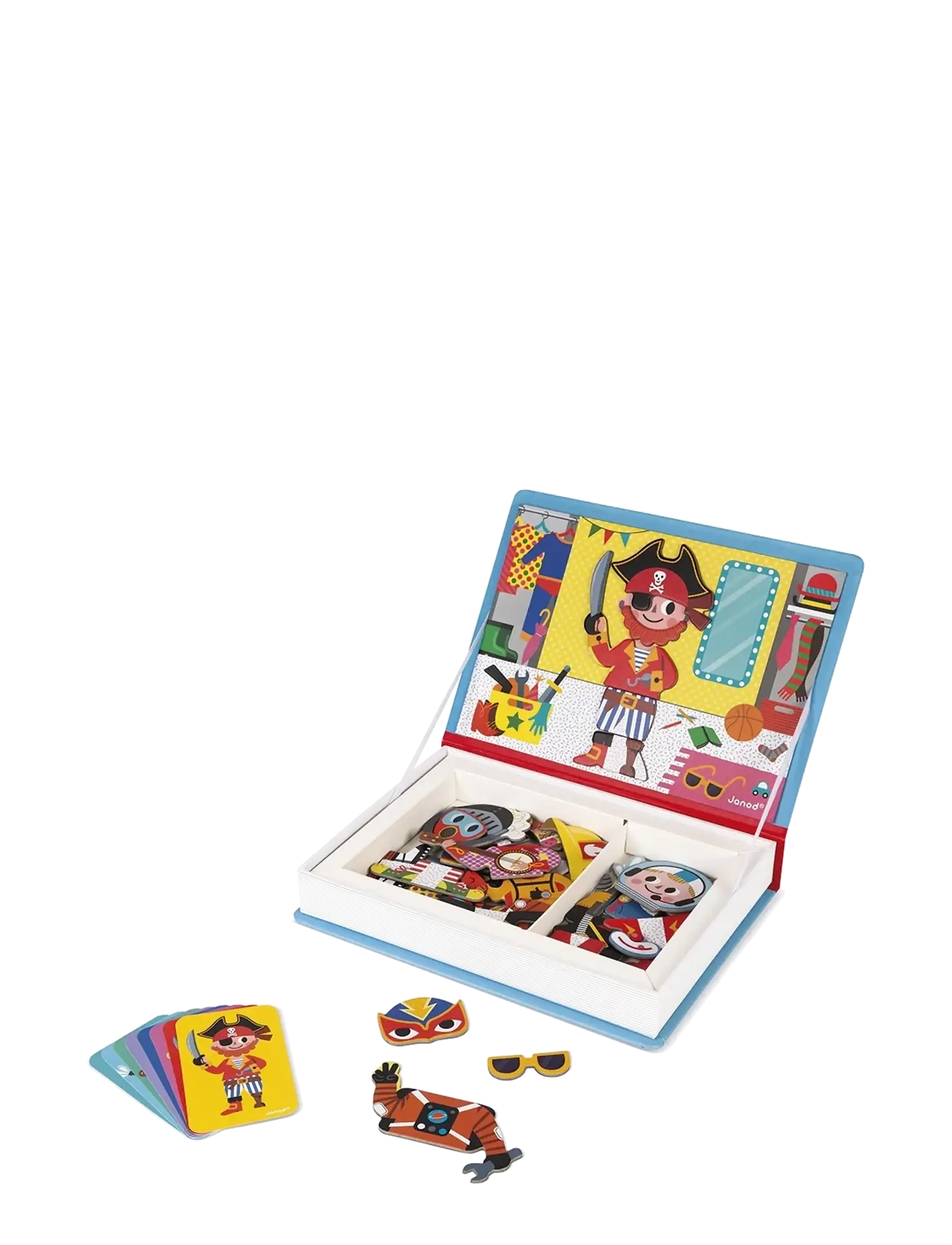Janod - Magneti'Book - Boy's Costumes - 36 magnets - bastelset - mulit - 5