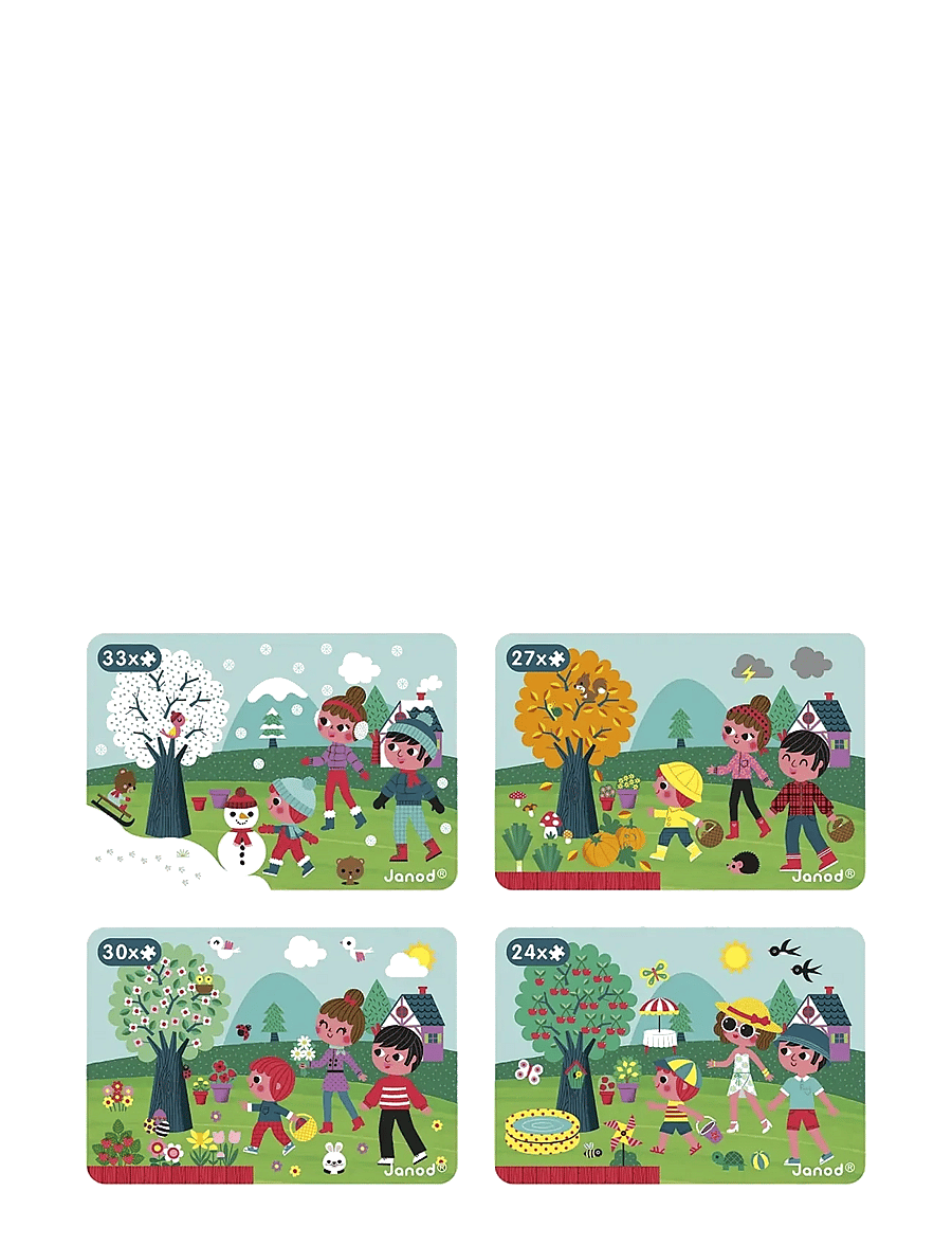 Janod - Magneti'Book - 4 Seasons - 115 magnets - kit de loisirs créatifs - mulit - 2