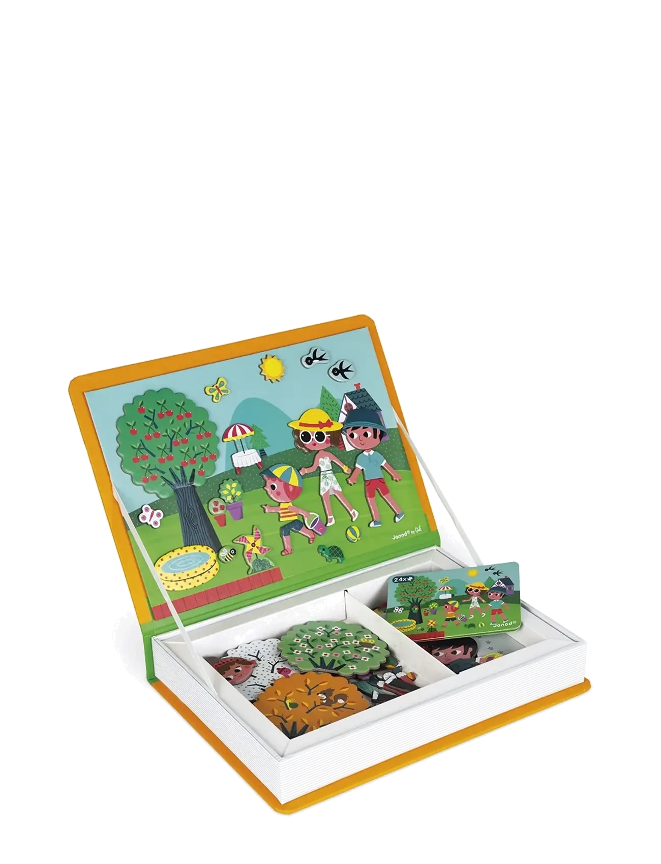 Janod - Magneti'Book - 4 Seasons - 115 magnets - kit de loisirs créatifs - mulit - 4