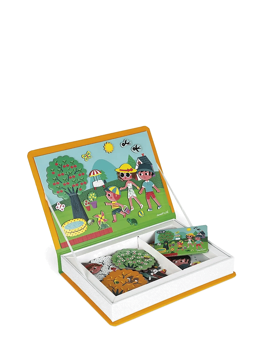 Janod - Magneti'Book - 4 Seasons - 115 magnets - kit de loisirs créatifs - mulit - 4