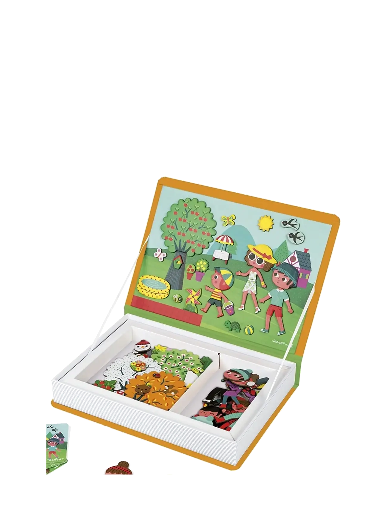 Janod - Magneti'Book - 4 Seasons - 115 magnets - kit de loisirs créatifs - mulit - 5