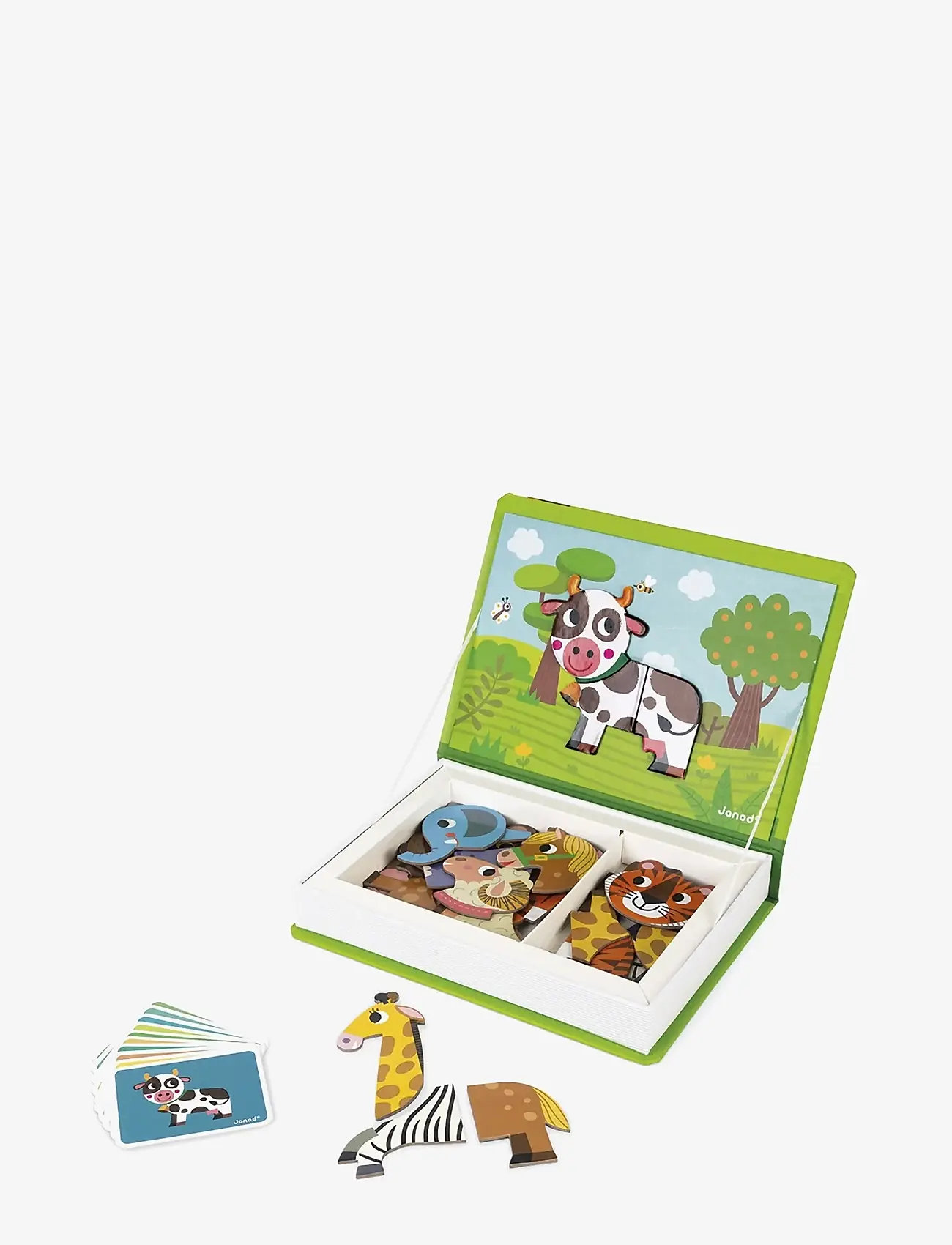 Janod - Magneti'Book - Animals - 30 magnets - mängukomplektid - mulit - 2
