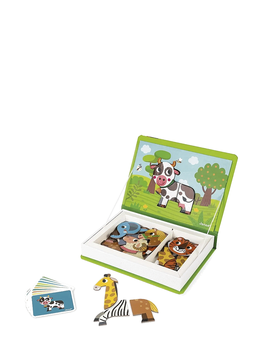 Janod - Magneti'Book - Animals - 30 magnets - mulit - 2