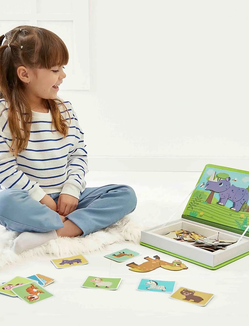 Janod - Magneti'Book - Animals - 30 magnets - mängukomplektid - mulit - 0