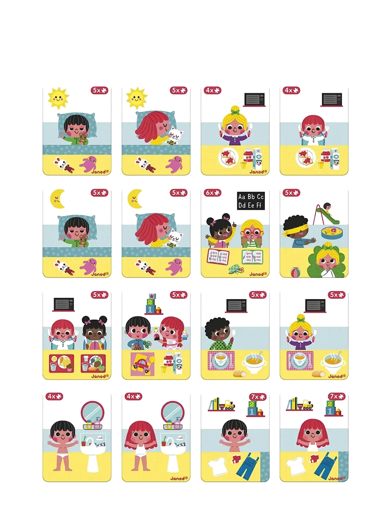 Janod - Magneti'Book - Learn To Tell The Time - educational games - mulit - 2