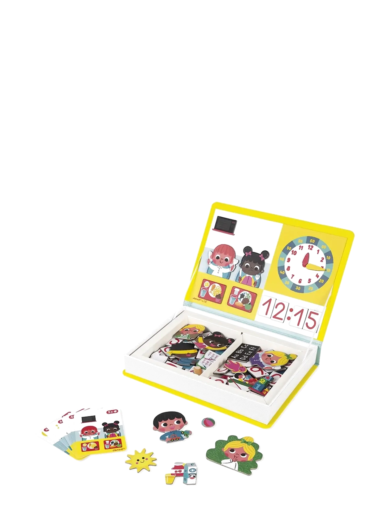 Janod - Magneti'Book - Learn To Tell The Time - educational games - mulit - 3