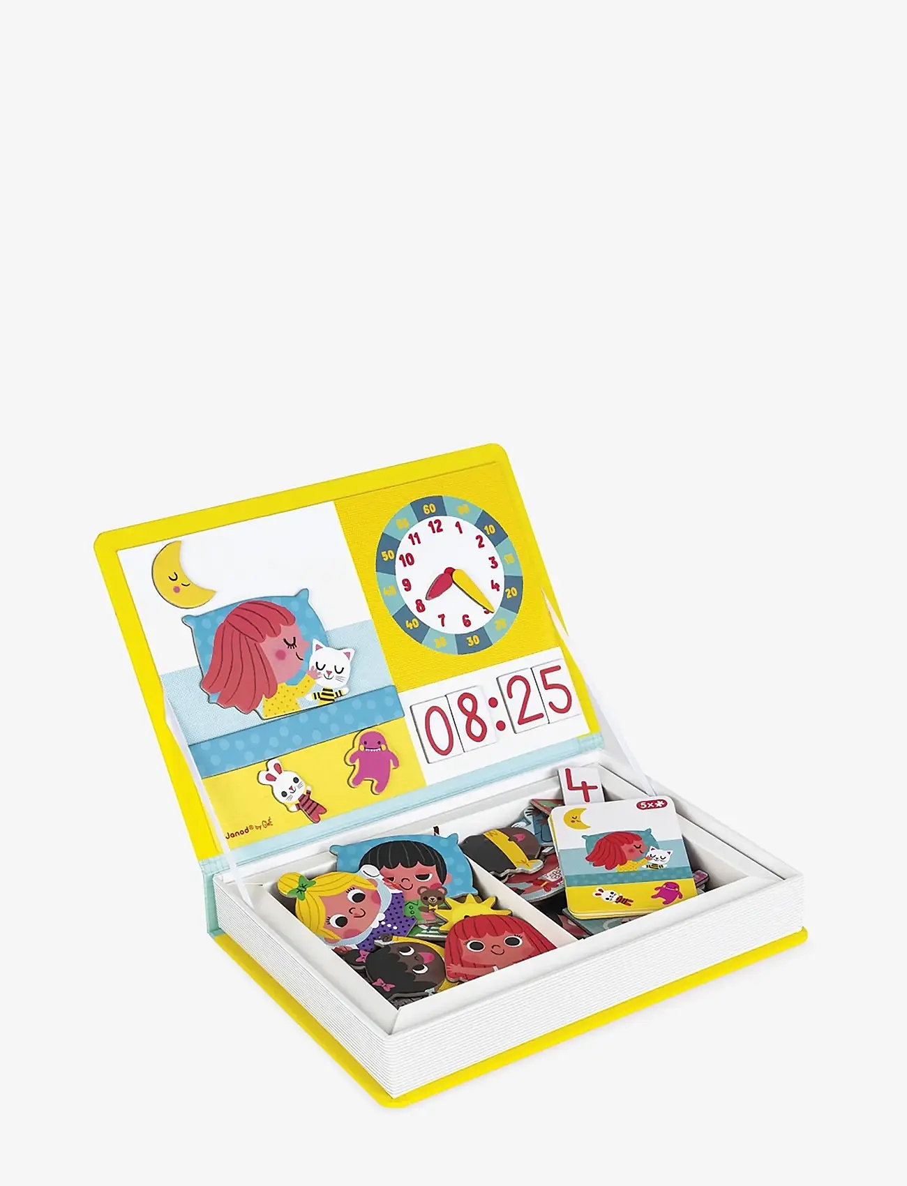 Janod - Magneti'Book - Learn To Tell The Time - Õpetlikud mängud - mulit - 4