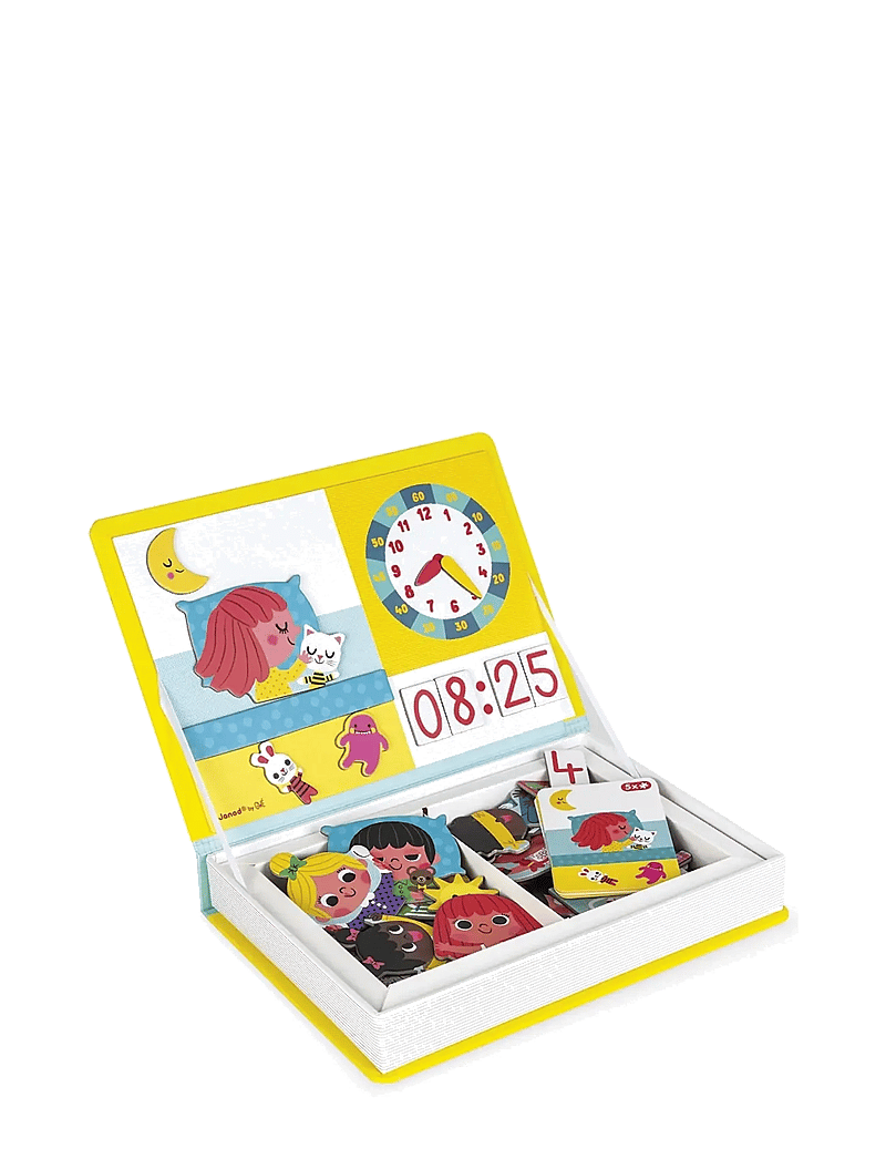 Janod - Magneti'Book - Learn To Tell The Time - Õpetlikud mängud - mulit - 4