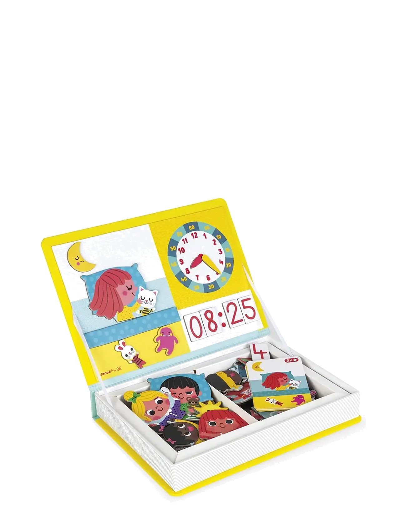 Janod - Magneti'Book - Learn To Tell The Time - educational games - mulit - 4