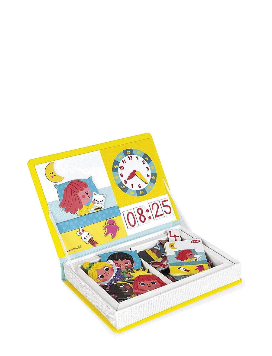 Janod - Magneti'Book - Learn To Tell The Time - pädagogische spiele - mulit - 4