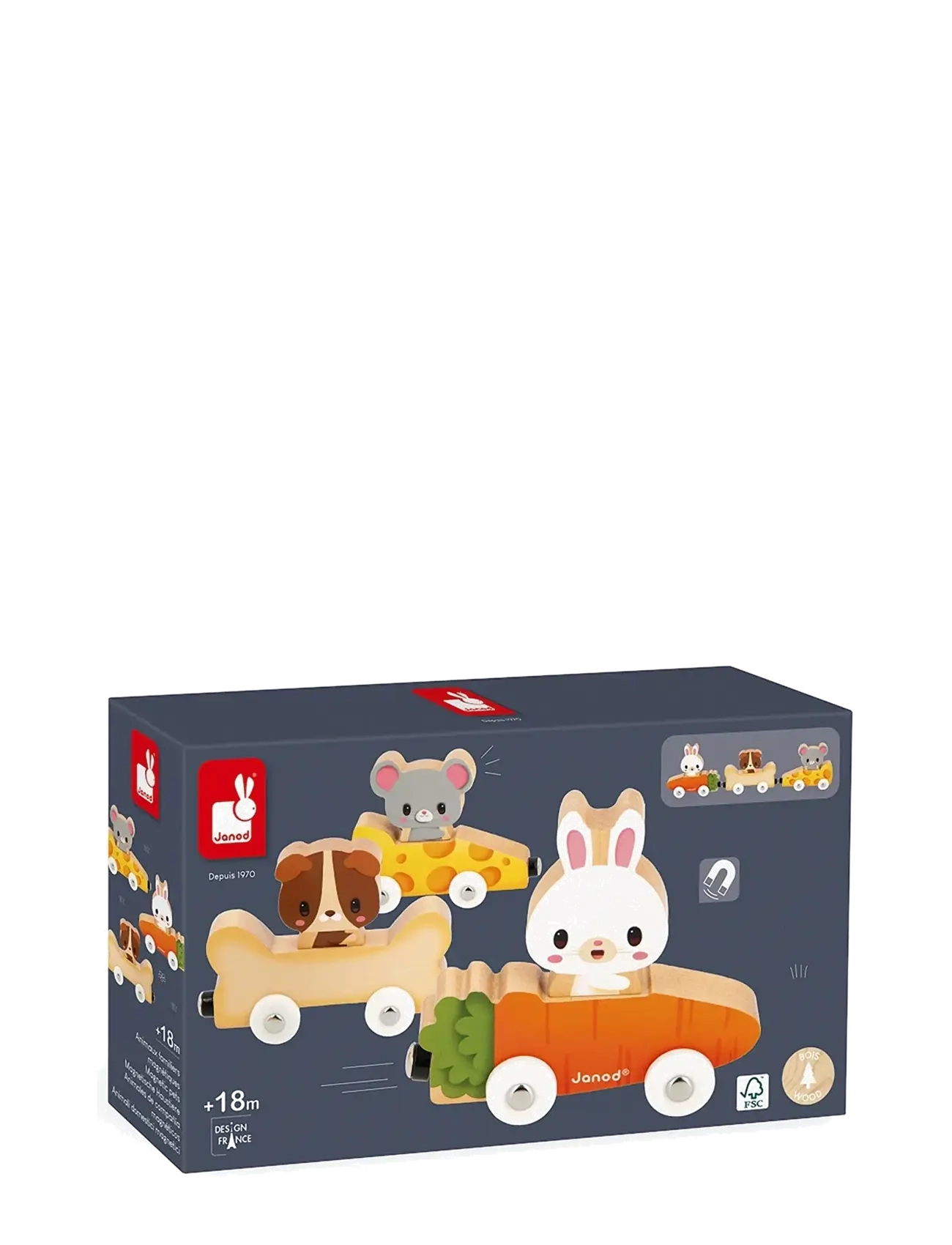 Janod Janod - Farm - Magnetic Pets - Neuheiten - MULTI / multi