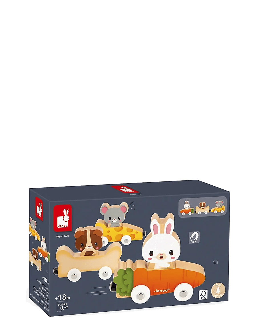 Janod - Janod - Farm - Magnetic Pets - züge - multi - 0