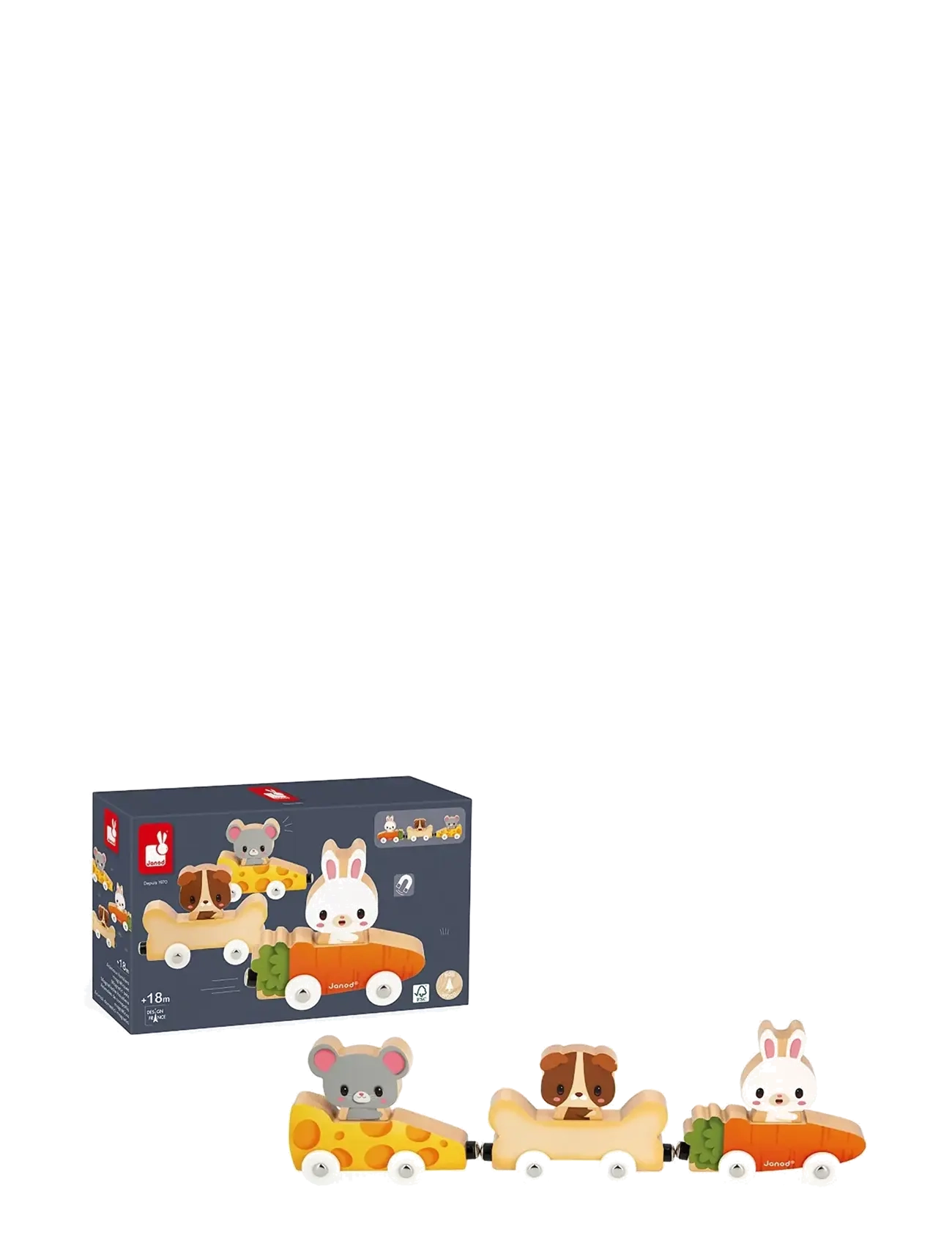 Janod - Janod - Farm - Magnetic Pets - züge - multi - 1